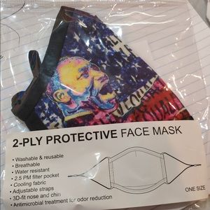 Martin Luther King Face Mask by local Detroit Artist. BLM